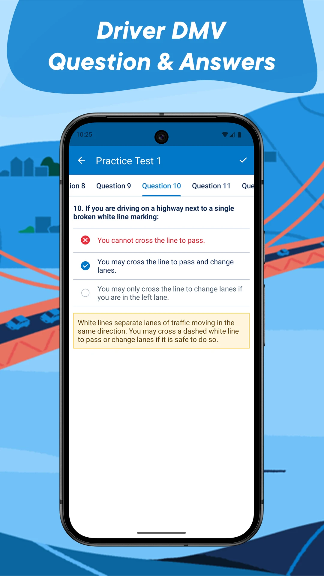 DMV Permit Practice Test 2026 screenshot
